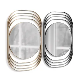 Arturo Mirror Champagne Silver